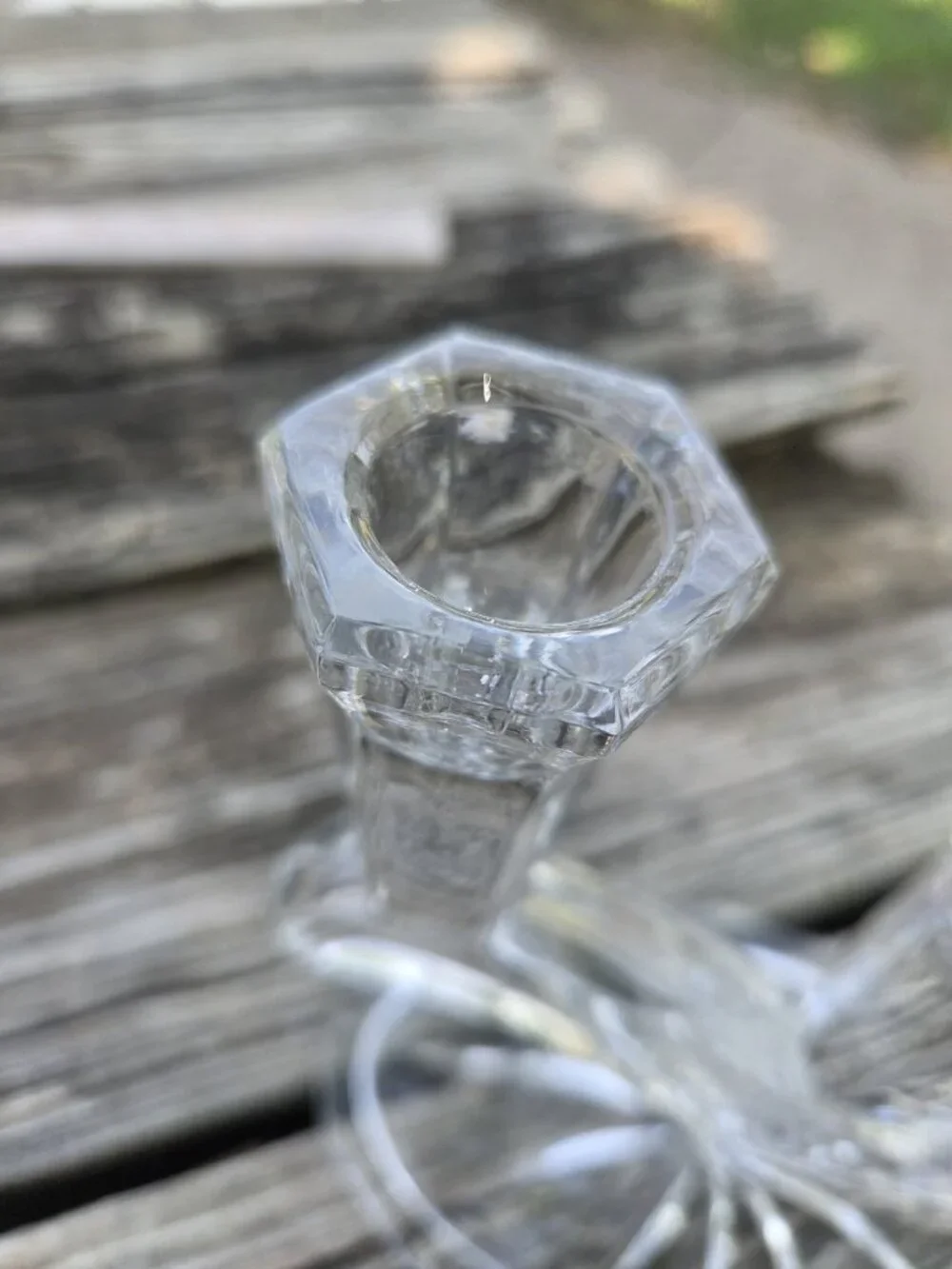 Vintage Pair Buder Bleikristall 3 Arm 24% Lead Crystal Candelabra Set 2